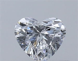 Picture of Natural Diamond 0.30 Carats, Heart with  Cut, D Color, VS1 Clarity and Certified by GIA
