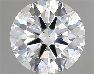 Foto Diamante Natural 0.71 quilates, Redondo , Color E, claridad SI1 y certificado GIA de