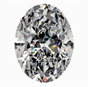 Natural Diamond 0.50 Carats, Oval with  Cut, G Color, VS1 Clarity and Certified by GIA
