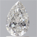 Diamante Natural 1.01 quilates, De pera , Color G, claridad SI2 y certificado GIA