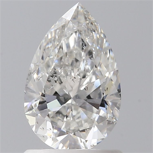 Foto Diamante Natural 1.01 quilates, De pera , Color G, claridad SI2 y certificado GIA de