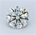 Diamante Natural 1.00 quilates, Redondo , Color K, claridad SI2 y certificado GIA