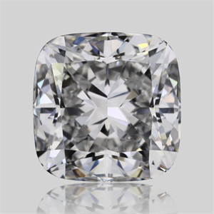 Foto Diamante Natural 0.70 quilates, Del cojín , Color D, claridad VVS2 y certificado GIA de
