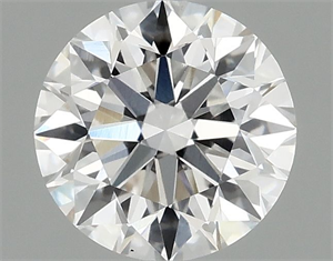 Picture of Lab Grown Diamond 1.37 Carats, Round with Excellent Cut, D Color, VS1 Clarity and Certified by IGI