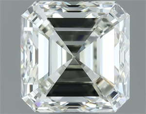 Picture of Natural Diamond 1.50 Carats, Asscher with  Cut, I Color, VVS2 Clarity and Certified by IGI