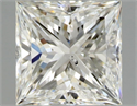 Natural Diamond 1.01 Carats, Princess with  Cut, I Color, SI1 Clarity and Certified by GIA