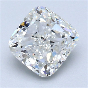 Foto Diamante Natural 1.60 quilates, Del cojín , Color G, claridad SI1 y certificado GIA de