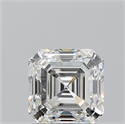 Diamante Natural 1.20 quilates, Asscher , Color H, claridad VS1 y certificado GIA