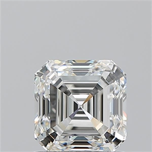 Foto Diamante Natural 1.20 quilates, Asscher , Color H, claridad VS1 y certificado GIA de