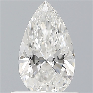 Foto Diamante Natural 0.50 quilates, De pera , Color F, claridad VS2 y certificado GIA de