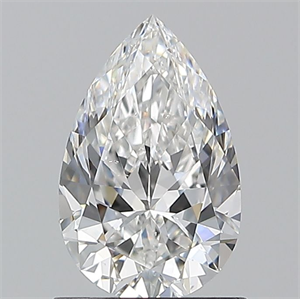 Picture of Natural Diamond 1.00 Carats, Pear with  Cut, E Color, VS2 Clarity and Certified by GIA