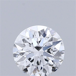 Foto Diamante Natural 0.52 quilates, Redondo , Color E, claridad IF y certificado GIA de