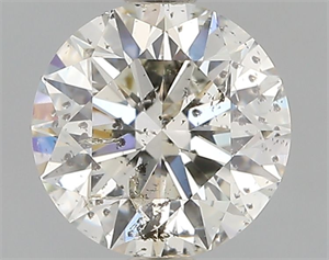 Picture of Natural Diamond 1.03 Carats, Round with Excellent Cut, J Color, I1 Clarity and Certified by GIA