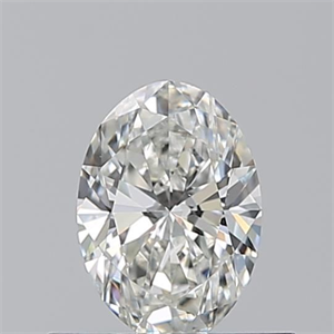 Picture of Natural Diamond 0.50 Carats, Oval with  Cut, H Color, VS1 Clarity and Certified by GIA