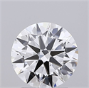 Lab Grown Diamond 1.86 Carats, Round with Excellent Cut, E Color, VVS1 Clarity and Certified by IGI