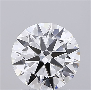 Picture of Lab Grown Diamond 1.86 Carats, Round with Excellent Cut, E Color, VVS1 Clarity and Certified by IGI