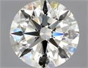 Natural Diamond 1.00 Carats, Round with Excellent Cut, J Color, VVS2 Clarity and Certified by GIA