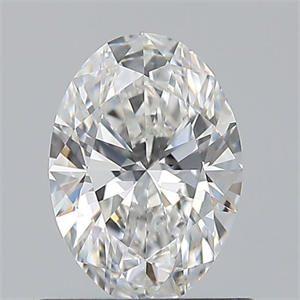 Foto Diamante Natural 0.74 quilates, Ovalado , Color G, claridad VVS2 y certificado GIA de