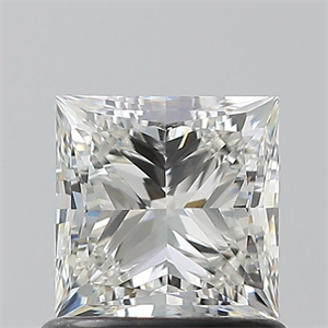 Picture of Natural Diamond 1.00 Carats, Princess with  Cut, I Color, VS1 Clarity and Certified by GIA