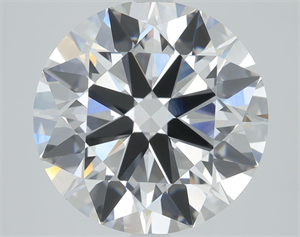 Picture of Lab Grown Diamond 4.58 Carats, Round with Ideal Cut, D Color, VVS1 Clarity and Certified by IGI