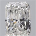 Diamante Natural 0.70 quilates, Radiante , Color F, claridad SI1 y certificado GIA