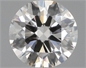 Natural Diamond 0.70 Carats, Round with Very Good Cut, F Color, SI2 Clarity and Certified by GIA