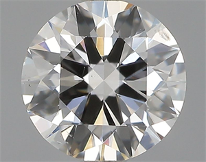 Foto Diamante Natural 0.70 quilates, Redondo , Color F, claridad SI2 y certificado GIA de