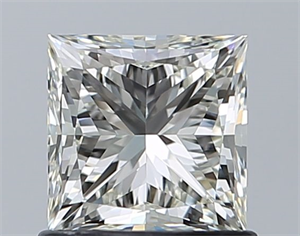 Foto Diamante Natural 1.05 quilates, Princesa , Color I, claridad IF y certificado IGI de