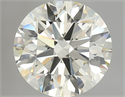 Diamante Natural 2.81 quilates, Redondo , Color M, claridad IF y certificado GIA