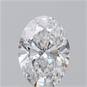 Natural Diamond 1.21 Carats, Oval with  Cut, E Color, VS2 Clarity and Certified by GIA
