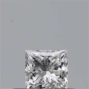 Picture of Natural Diamond 0.23 Carats, Princess with  Cut, F Color, VVS1 Clarity and Certified by GIA