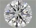 Diamante Natural 0.75 quilates, Redondo , Color D, claridad VS1 y certificado GIA