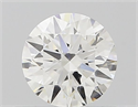 Diamante Natural 0.41 quilates, Redondo , Color F, claridad VVS1 y certificado GIA