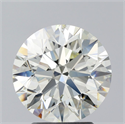 Diamante Natural 3.01 quilates, Redondo , Color N, claridad SI2 y certificado GIA