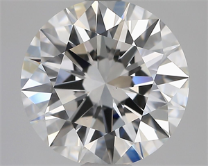 Picture of Natural Diamond 2.75 Carats, Round with Excellent Cut, F Color, VS1 Clarity and Certified by GIA