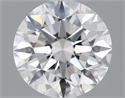 Diamante Natural 1.35 quilates, Redondo , Color D, claridad VVS1 y certificado GIA