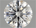 Diamante Natural 0.52 quilates, Redondo , Color H, claridad VS2 y certificado GIA