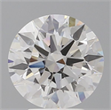 Lab Grown Diamond 2.95 Carats, Round with Ideal Cut, E Color, VS2 Clarity and Certified by IGI