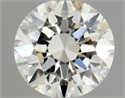 Diamante Natural 0.50 quilates, Redondo , Color J, claridad VVS2 y certificado GIA