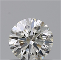 Natural Diamond 0.56 Carats, Round with Excellent Cut, H Color, VS1 Clarity and Certified by IGI