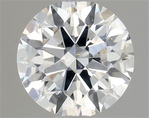 Picture of Natural Diamond 0.70 Carats, Round with Excellent Cut, H Color, SI2 Clarity and Certified by GIA