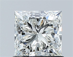 Picture of Natural Diamond 1.01 Carats, Princess with  Cut, I Color, VS1 Clarity and Certified by GIA