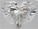 Natural Diamond 2.01 Carats, Heart with  Cut, F Color, VVS2 Clarity and Certified by GIA