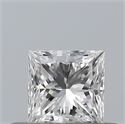 Diamante Natural 0.28 quilates, Princesa , Color F, claridad VVS2 y certificado GIA