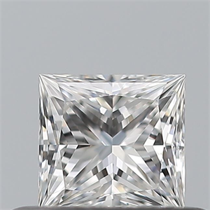 Foto Diamante Natural 0.32 quilates, Princesa , Color F, claridad VVS2 y certificado GIA de