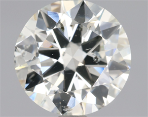 Picture of Natural Diamond 1.50 Carats, Round with Very Good Cut, J Color, SI2 Clarity and Certified by HRD