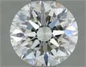 Natural Diamond 0.50 Carats, Round with Excellent Cut, I Color, VS1 Clarity and Certified by IGI