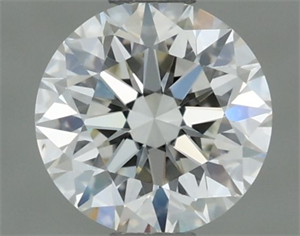 Picture of Natural Diamond 0.50 Carats, Round with Excellent Cut, I Color, VS1 Clarity and Certified by IGI