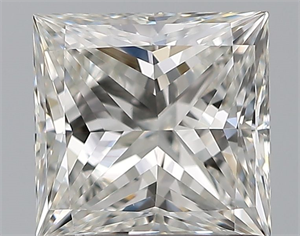 Foto Diamante Natural 1.00 quilates, Princesa , Color G, claridad VVS2 y certificado GIA de