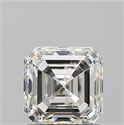 Natural Diamond 1.50 Carats, Asscher with  Cut, I Color, SI2 Clarity and Certified by GIA